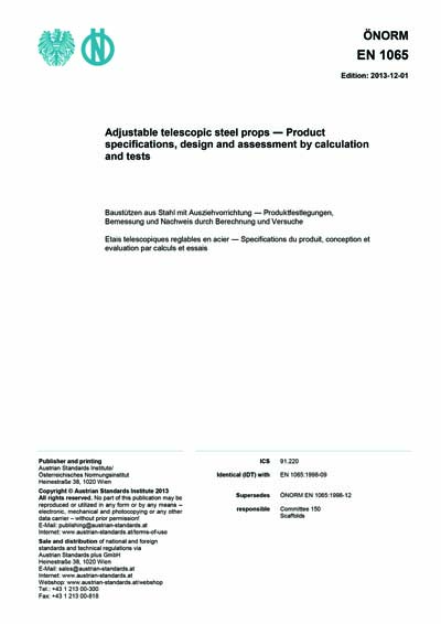 Standards PDF Cover Page
