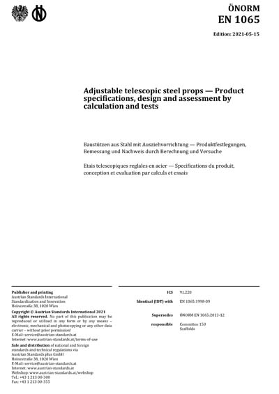 Standards PDF Cover Page