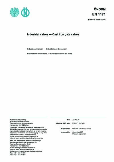 Standards PDF Cover Page