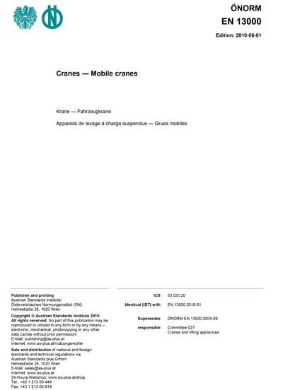 Standards PDF Cover Page