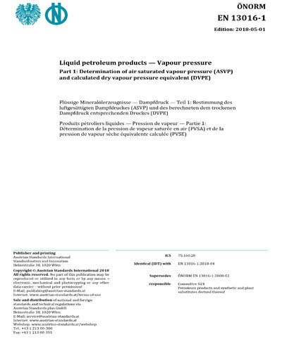 Standards PDF Cover Page