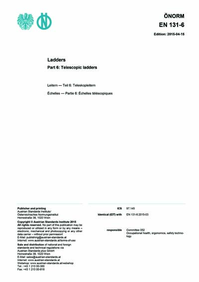 Standards PDF Cover Page