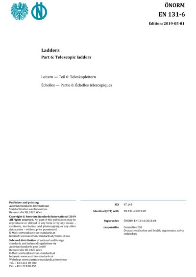 Standards PDF Cover Page