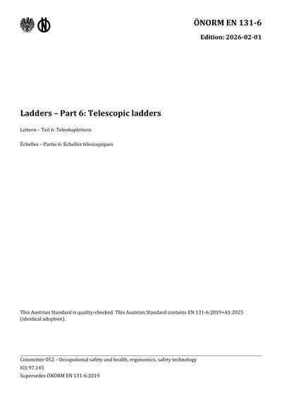 Standards PDF Cover Page