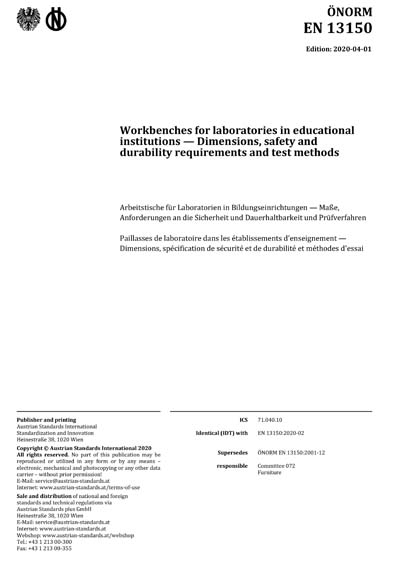 Standards PDF Cover Page