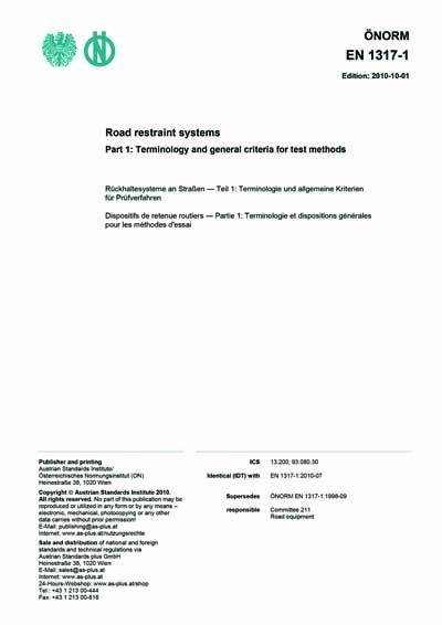 Standards PDF Cover Page