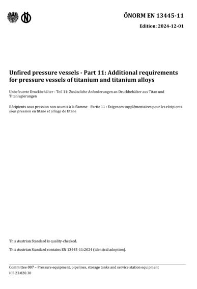 Standards PDF Cover Page
