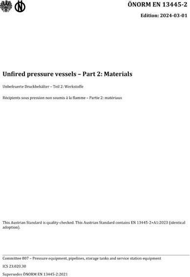 Standards PDF Cover Page