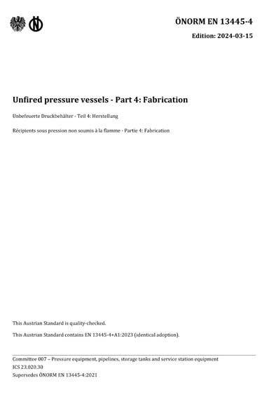 Standards PDF Cover Page