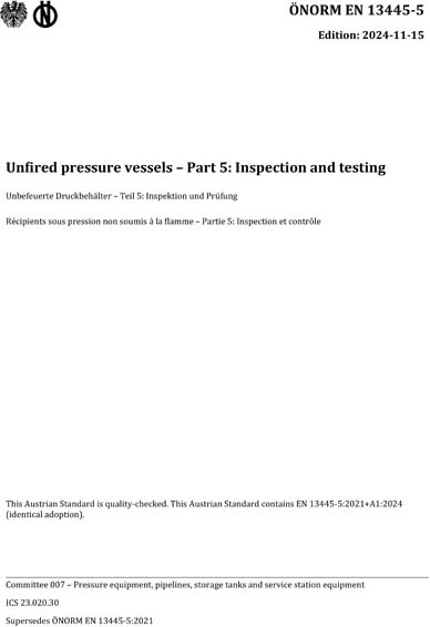 Standards PDF Cover Page