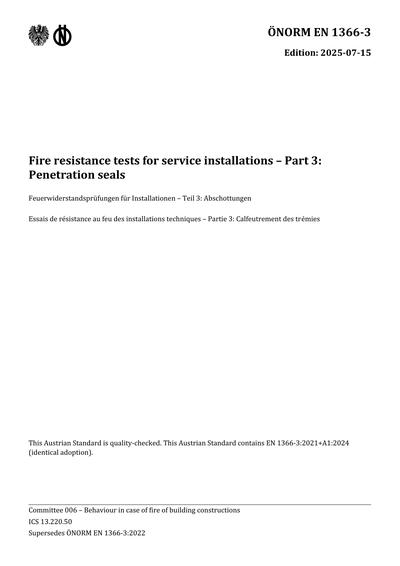 Standards PDF Cover Page