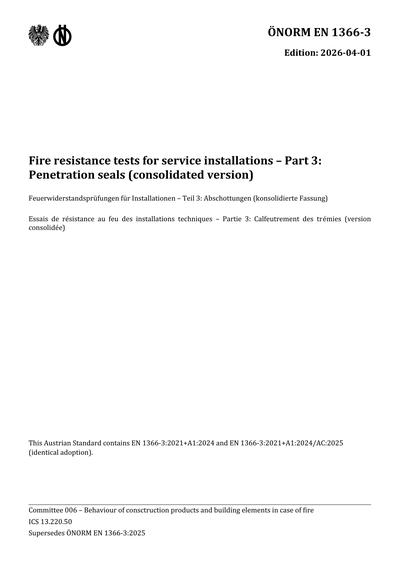 Standards PDF Cover Page