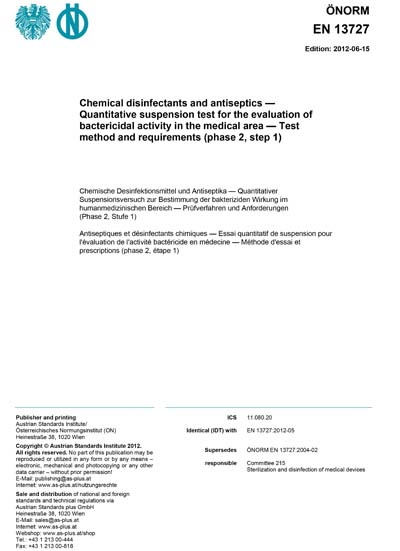 Standards PDF Cover Page