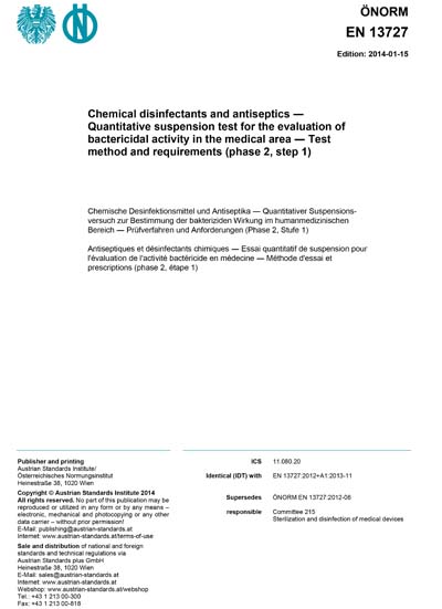 Standards PDF Cover Page