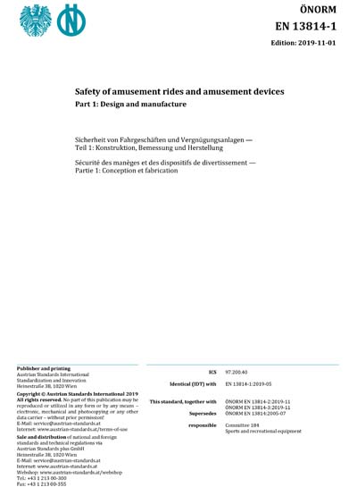 Standards PDF Cover Page