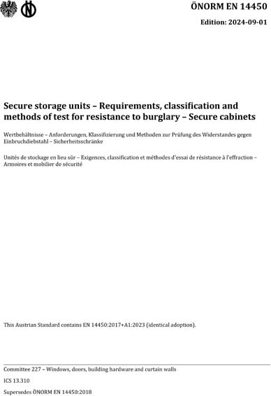 Standards PDF Cover Page