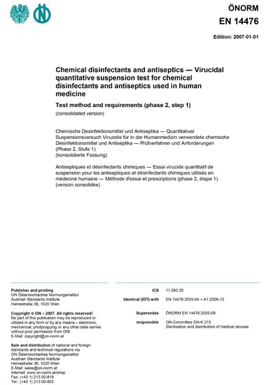 Standards PDF Cover Page