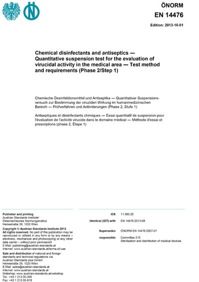 Standards PDF Cover Page