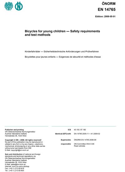 Standards PDF Cover Page