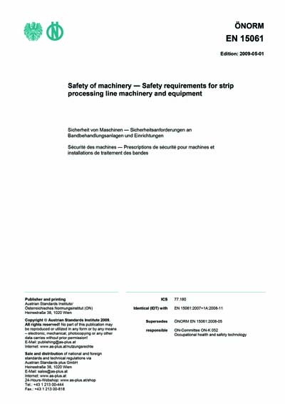Standards PDF Cover Page