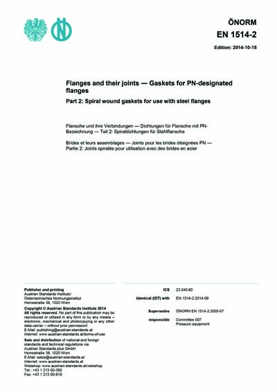 Standards PDF Cover Page