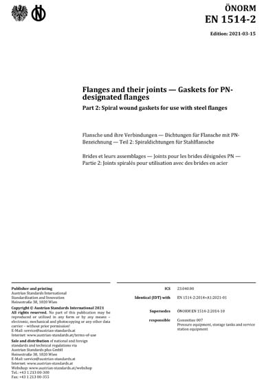Standards PDF Cover Page