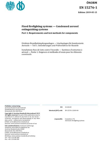 Standards PDF Cover Page