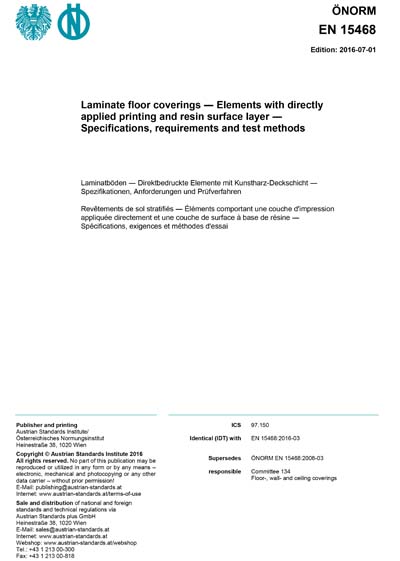Standards PDF Cover Page