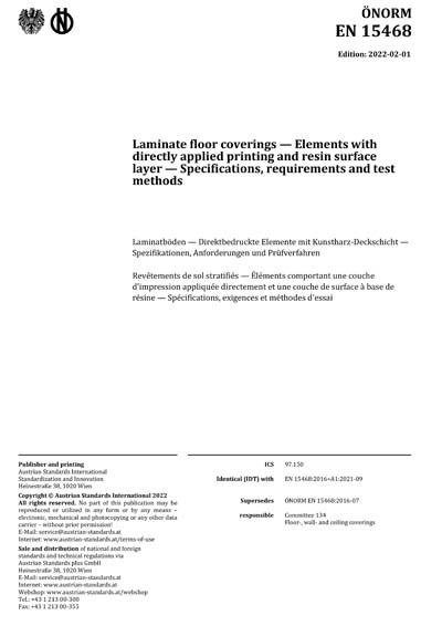 Standards PDF Cover Page
