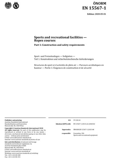 Standards PDF Cover Page
