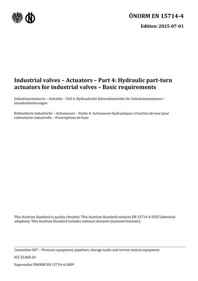 Standards PDF Cover Page