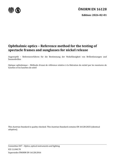 Standards PDF Cover Page