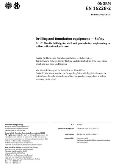 Standards PDF Cover Page