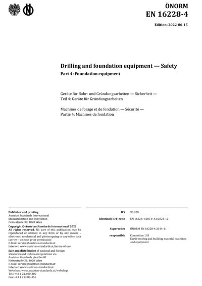 Standards PDF Cover Page