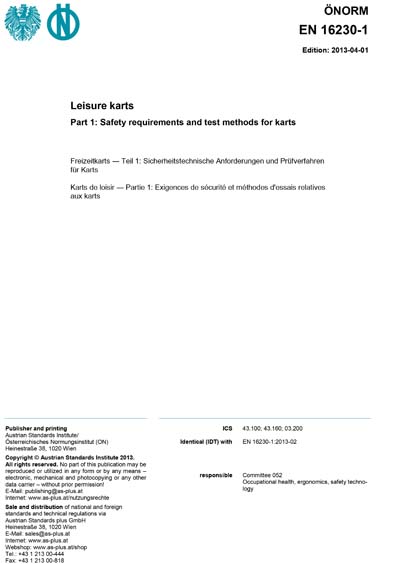 Standards PDF Cover Page