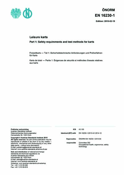 Standards PDF Cover Page
