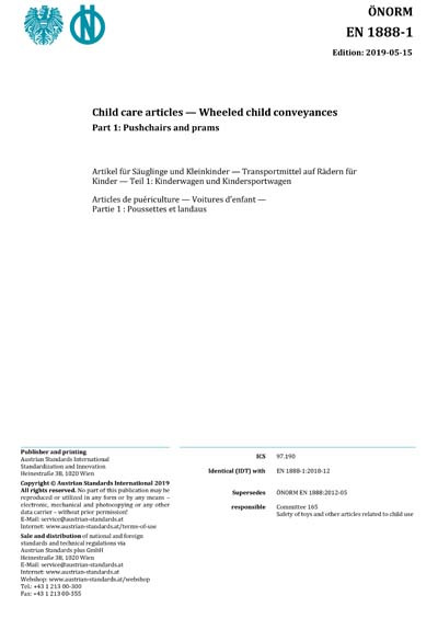 Standards PDF Cover Page