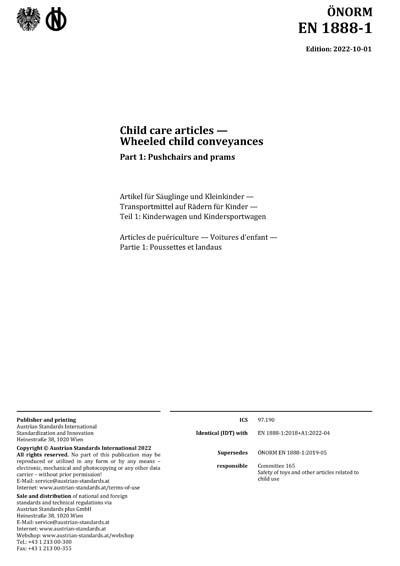 Standards PDF Cover Page
