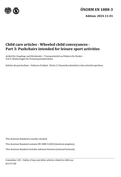 Standards PDF Cover Page