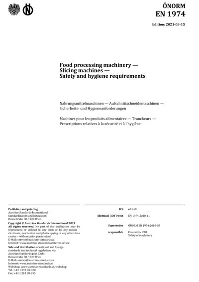 Standards PDF Cover Page
