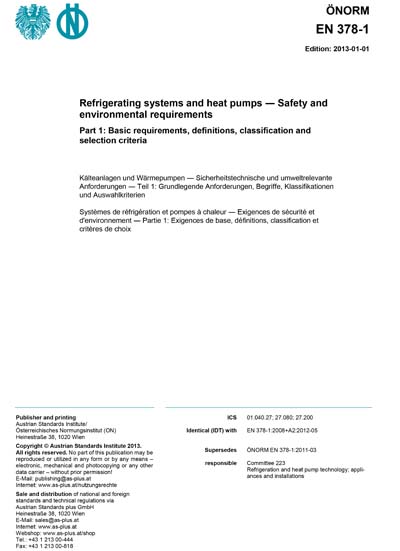 Standards PDF Cover Page