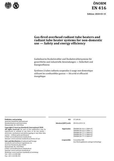 Standards PDF Cover Page