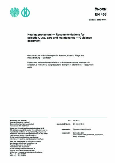 Standards PDF Cover Page