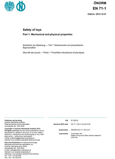 Standards PDF Cover Page