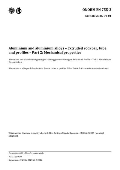 Standards PDF Cover Page
