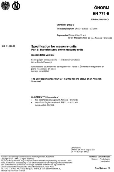 Standards PDF Cover Page