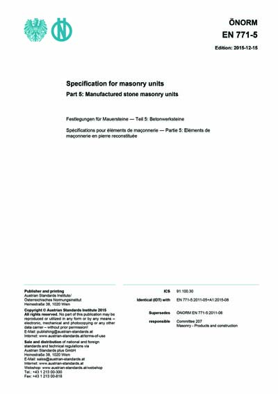 Standards PDF Cover Page