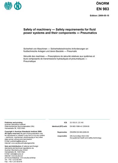 Standards PDF Cover Page