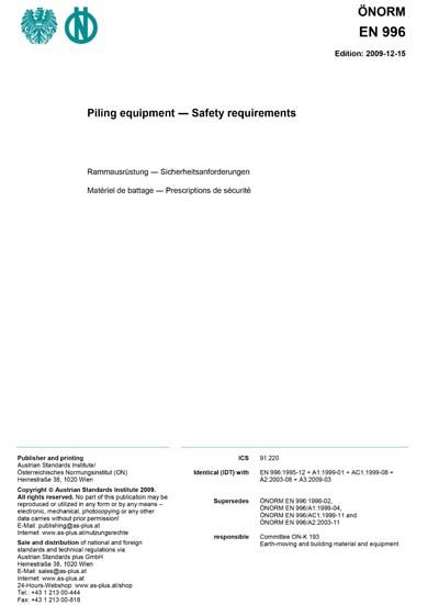 Standards PDF Cover Page
