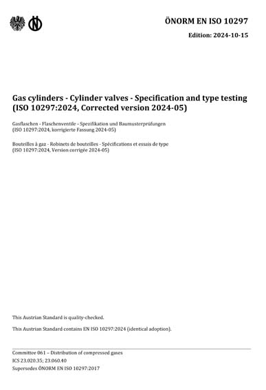 Standards PDF Cover Page